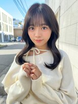 レイリー 原宿 表参道(Rayreee)&nbsp;大人可愛いくびれヘア レイヤーカット韓国ヘア/似合わせ/顔周り