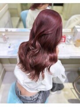 アソビ 表参道(ASOBI) ラベンダーピンク/小顔/ワンレン/髪質改善/前髪