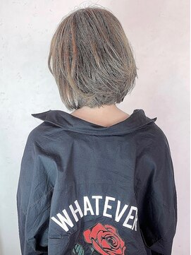 アレンヘアー 梅田店(ALLEN hair) ショートボブゴールド