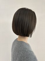 メゾンブラン アヴェダ(Maison Blanc AVEDA) オリーブベージュ◎ボブスタイル