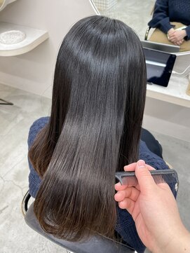 ケシキ 表参道 原宿(kesiki.) 地毛風縮毛矯正/酸性ストレート/髪質改善/パーマ落とし