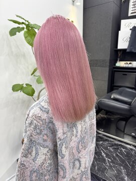 チュダック(ChuDuck) 韓国風《ペールピンク》ハイトーン/ケアブリーチ/ダブルカラー