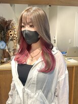 エルム 原宿 表参道(yelm)&nbsp;抜け感ピンクインナー