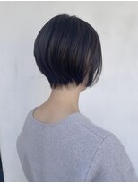 ヘアーメイクパウダー 天王寺寺田町店(Hair make powder)&nbsp;大人可愛い20代30代40代小顔ひし形ショートボブ丸み前下がり