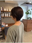 癖毛×ショートヘア