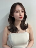 ハイレイヤー/ミディアム・ロング/20代/30代/顔周り・フェイス