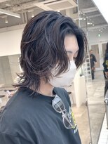 フィフスパーク(fifth PARK) 渋谷メンズボブウルフカットスパイラルパーマニュアンスパーマ