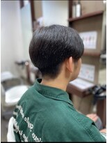 グランドゥー(GRAN DEUX) ツーブロックショート