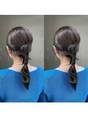 【ローポニー】#ヘアセット #岡山 #倉敷