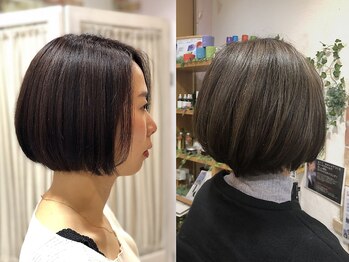 ドゥ スタイル 三国ヶ丘店(Duex Style)の写真/髪の広がりのお悩みには、カットするより、一部のボリュームダウンが効果的◎