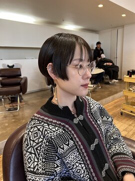 ルッツ(Lutz. hair design) 26.1.14ハンサムショート[犬山良慈]