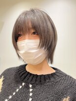 クラップス 杉田店(CLAPS)&nbsp;ブリーチ１回でできるグレージュカラー/顔周りレイヤー