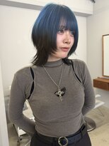 ロジェ(loje)&nbsp;20代30代40代　ダークアッシュ/ミディアムレイヤーカット