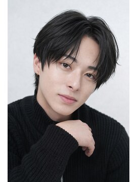 セリ(ceri) メンズカットメンズヘアシースルーマッシュダウンパーマ