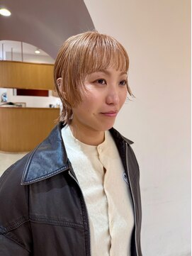 ランフィー(ramphy) ベージュショート