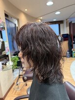 ヘアープレイス 美 遊 人(HAIR PLACE) オレンジドライパーマ