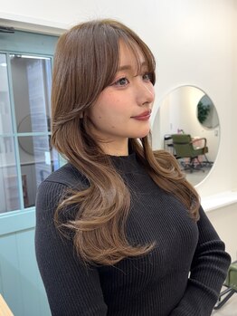 ヒョンミョン ライズバイレボ 柏西口店(hyon myon/RISEbyREVO)の写真/トレンドの韓国風レイヤー、大人っぽいレイヤーカットまで似合せスタイルを提案[柏/韓国/前髪カット]