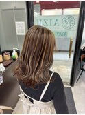 アンブレラカラー 白髪ぼかし 秦野 渋沢