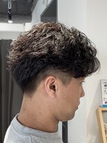 ドーバー 中野(Dover)&nbsp;夏にオススメ！長持ちする無造作フェザーパーマ◎