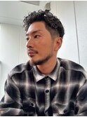 メンズカット/メンズパーマ/バーバースタイル/メッシュキャップ