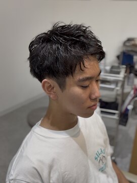 アニューヘアー 長束店(ANEW hair) ピンパーマ×アップバング
