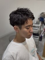 アニューヘアー 長束店(ANEW hair) ピンパーマ×アップバング