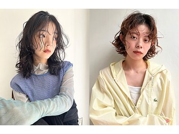 フランチェスカ(Francesca)の写真/レイヤーで軽やかに。初めてのパーマでも挑戦しやすい、柔らかなニュアンスパーマ/ボブパーマ/ウルフパーマ