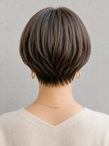 アトラスサロン 札幌大通り(Atras.salon)&nbsp;札幌/髪質改善/オリーブグレージュ☆美シルエット丸みショート
