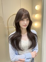 スリー(THREE)&nbsp;色気のある上品さと可愛さをmixした韓国ヘア
