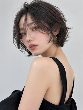 ユイマァル 岡山(YUIMARL) 岡山20代30代★髪質改善★レイヤーショートボブ★顔周りレイヤー