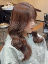 ヘアプレイスソル (HAIR PLACE SoL)&nbsp;透明感ブラウン/ロング/レイヤーカット/髪質改善