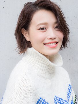 ノラ ヘアーサロン(NORA HAIR SALON) NORA【ERI】かき上げ前髪小顔大人女子耳かけタンバルモリ