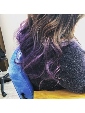 ヘアーディア(Hair...DiA) インパクト大　バイオレットグラデーション[伊勢崎]