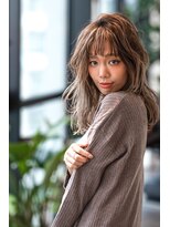 オースティン 錦糸町(AUSTIN)&nbsp;AUSTIN☆外ハネボブアッシュブラウンネオウルフツイストパーマ