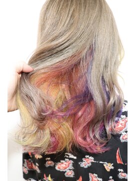 アマンドール(Aman D'or) カラフルインナーカラー