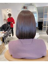 ロンド シャルム 吉祥寺(Lond charme) Lond吉祥寺【千田大地】ピンクブラウンぱつっとボブ0305