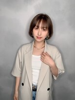 イーラ(era)&nbsp;《era》大人可愛い丸みショート　グレーベージュ　みわ