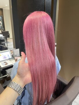 リオリス ヘア サロン(Rioris hair salon) コットンキャンディー☆ピーチピンク