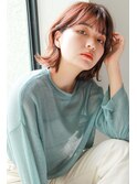 【天王寺/あべの】ナチュラルベージュ×外ハネボブ