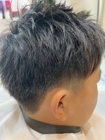 ボンドヘアー(Bond Hair) アシメツーブロ♪