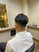 ミオ ベガ(Mio'' VEGA)&nbsp;リバースカールパーマ七三フェード