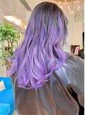  パープルバレイヤージュ【飯田淳平】Re:ta Hair