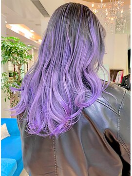 リタヘア(Re:ta Hair) パープルバレイヤージュ【飯田淳平】Re:ta Hair