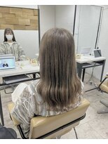アジールヘア 所沢プロペ通り店(agir hair)&nbsp;ミルクラテカラーフェミニン10代20代