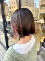 エスト 小倉(est)&nbsp;インナーカラー/ハイライト/ボブ/前下がりボブ