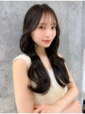 韓国風前髪×シルキーベージュ【新宿/髪質改善/デザインカラー】