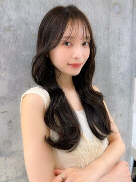 シーシンジュク 新宿南口(Sea shinjuku) 韓国風前髪×シルキーベージュ【新宿/髪質改善/デザインカラー】