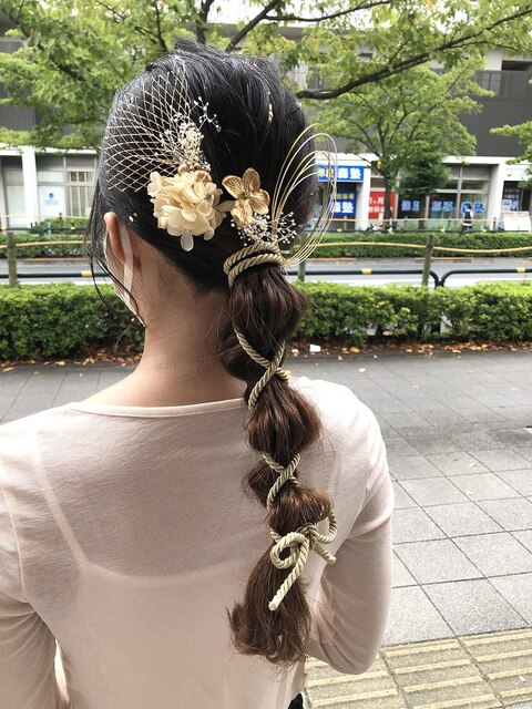 卒業式/成人式/ヘアセット/ヘアアレンジ