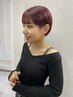 【小豆澤指名限定】カット×ケアダブルカラー(ブリーチなし)×3種TR