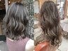 カット＋ハイライトカラー+ヘアカラー+トリートメント￥19500→￥18000～